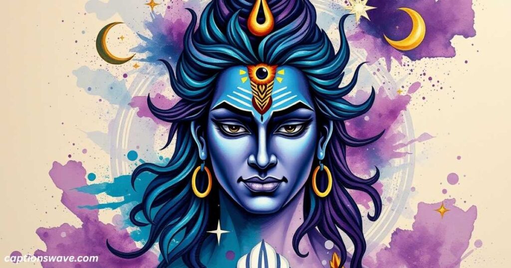Artistic Shiva Captions for Your Creative Side