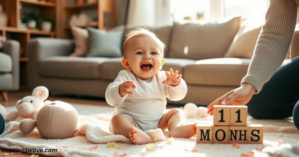 Creative Captions to Celebrate 11 Months of Joy