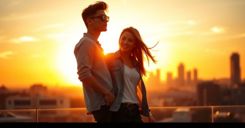 Creative Evening Captions to Showcase Your Style