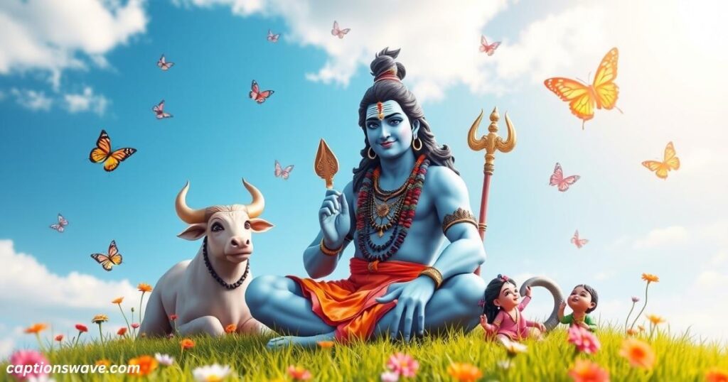Fun and Playful Shiva Captions for Lighthearted Posts