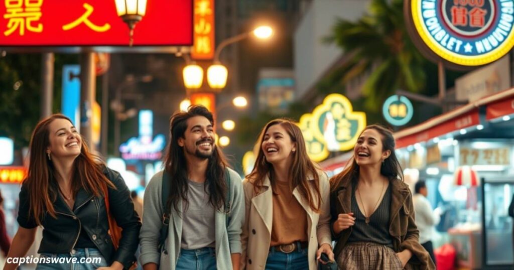 Fun Evening Captions for Night Out Adventures