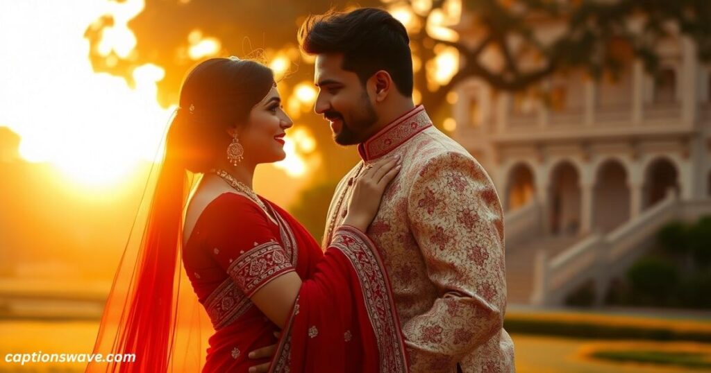 Romantic Saree Captions For Special Moments
