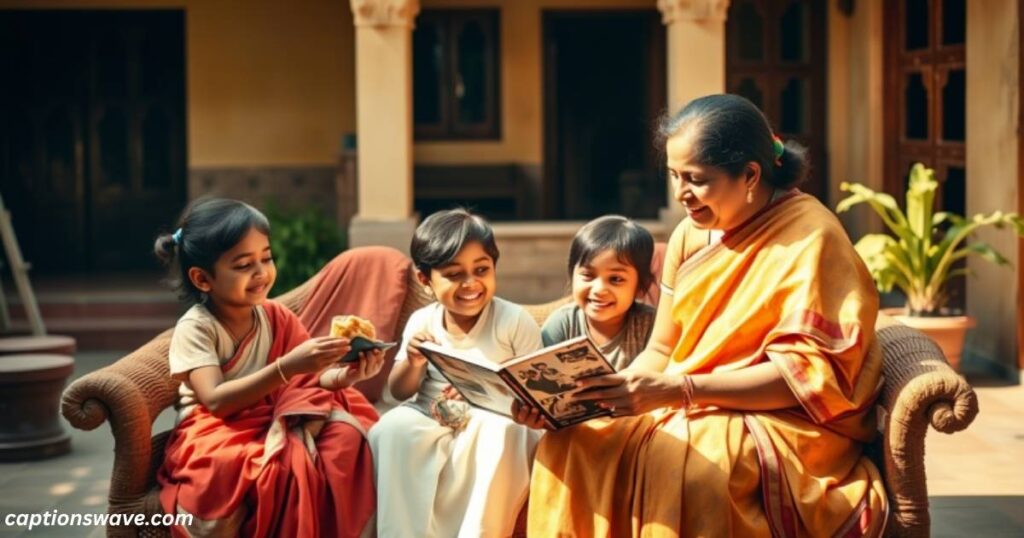 Wholesome Marathi Captions for Family Memories