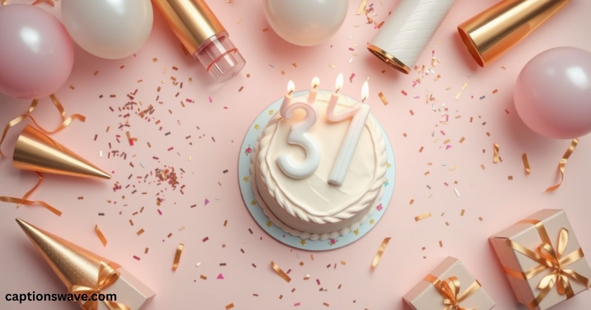 37th Birthday Instagram Captions