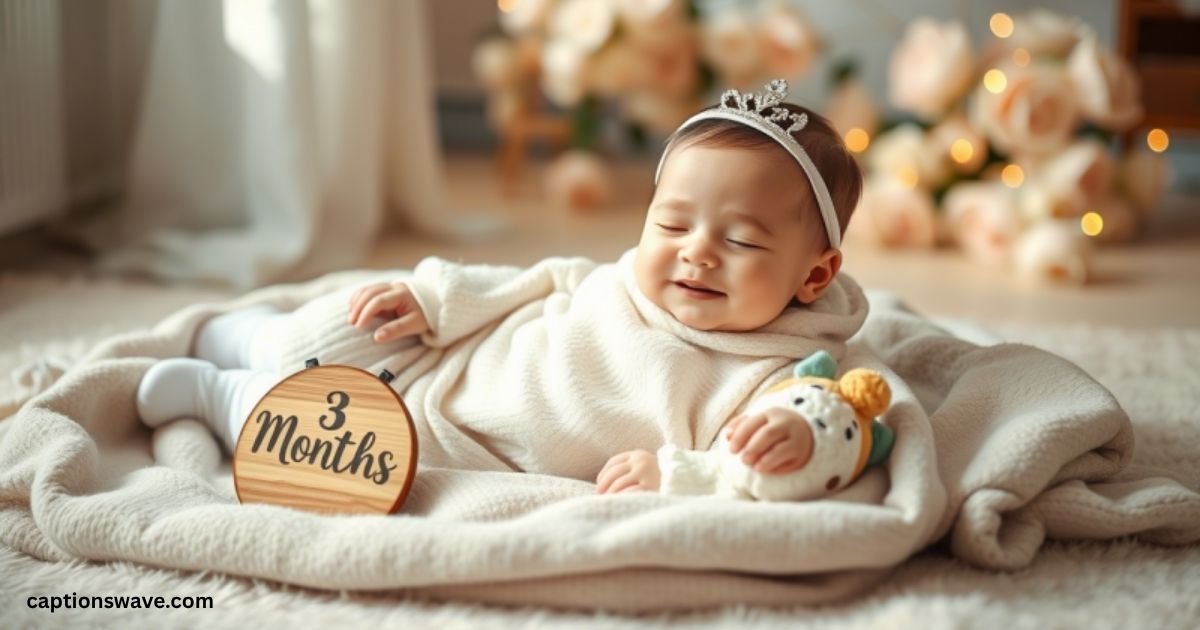 3-Month Birthday Instagram Captions