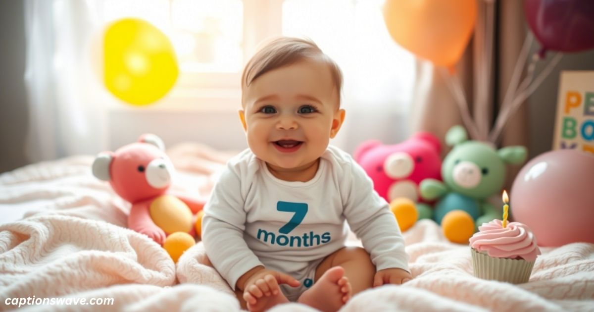 7 Month Birthday Captions