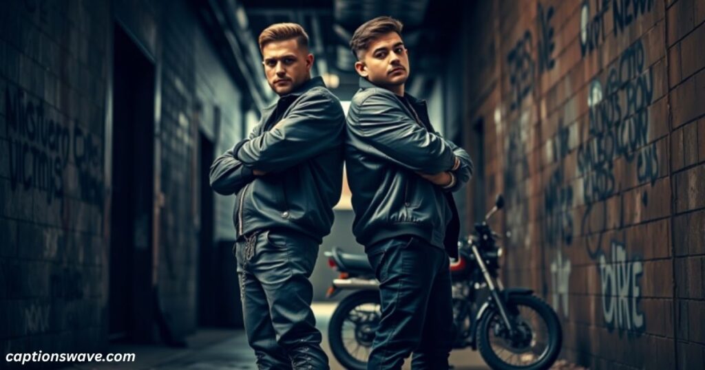 Bold Captions for Brotherly Love and Attitude