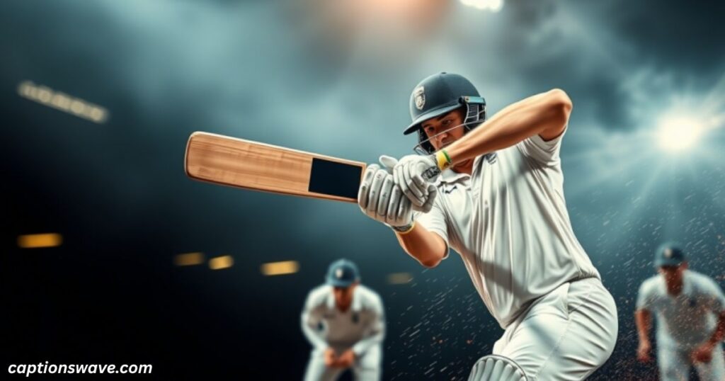 Catchy Cricket Captions for Game Day