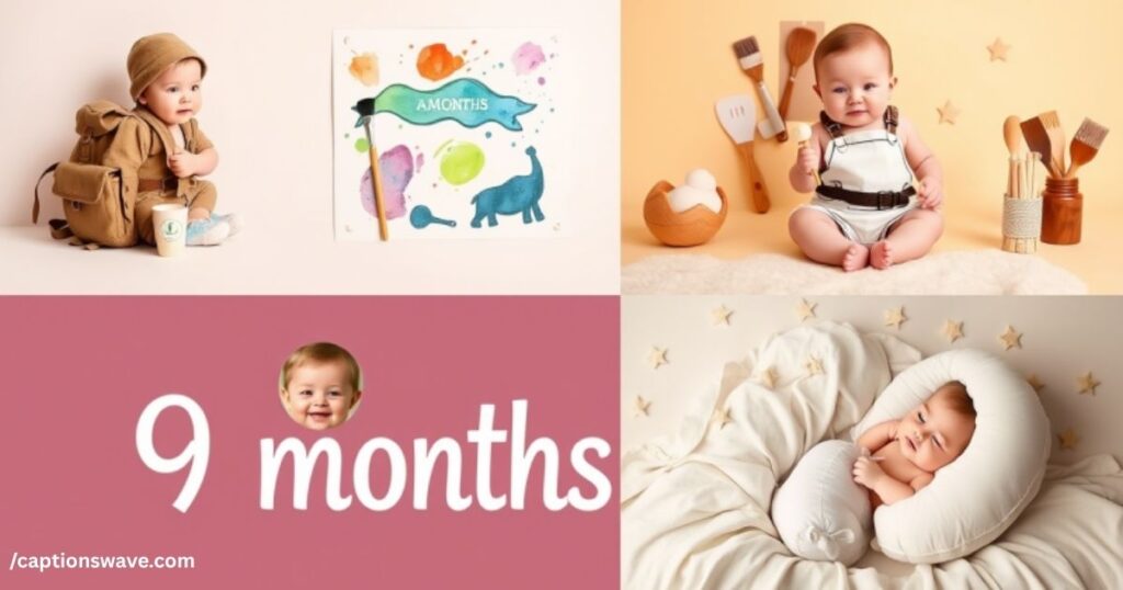 Creative 9 Month Birthday Captions for Your Little One