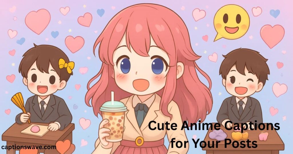 Cute Anime Captions for Your Posts