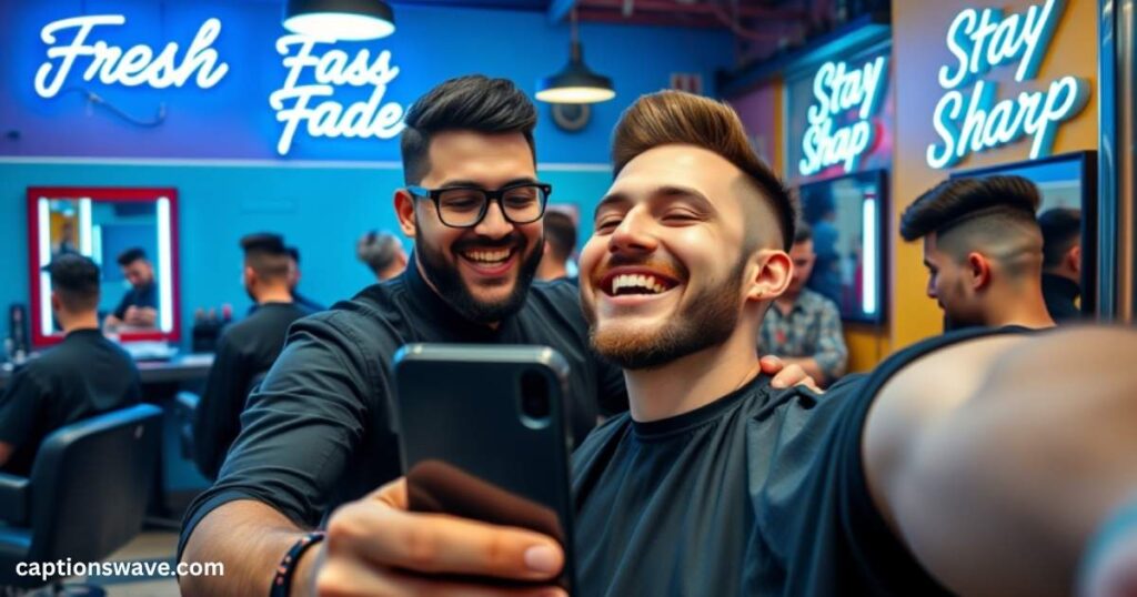 Fun and Catchy Barber Captions to Engage Followers
