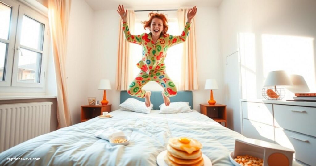 Fun and Playful Morning Captions for Instagram