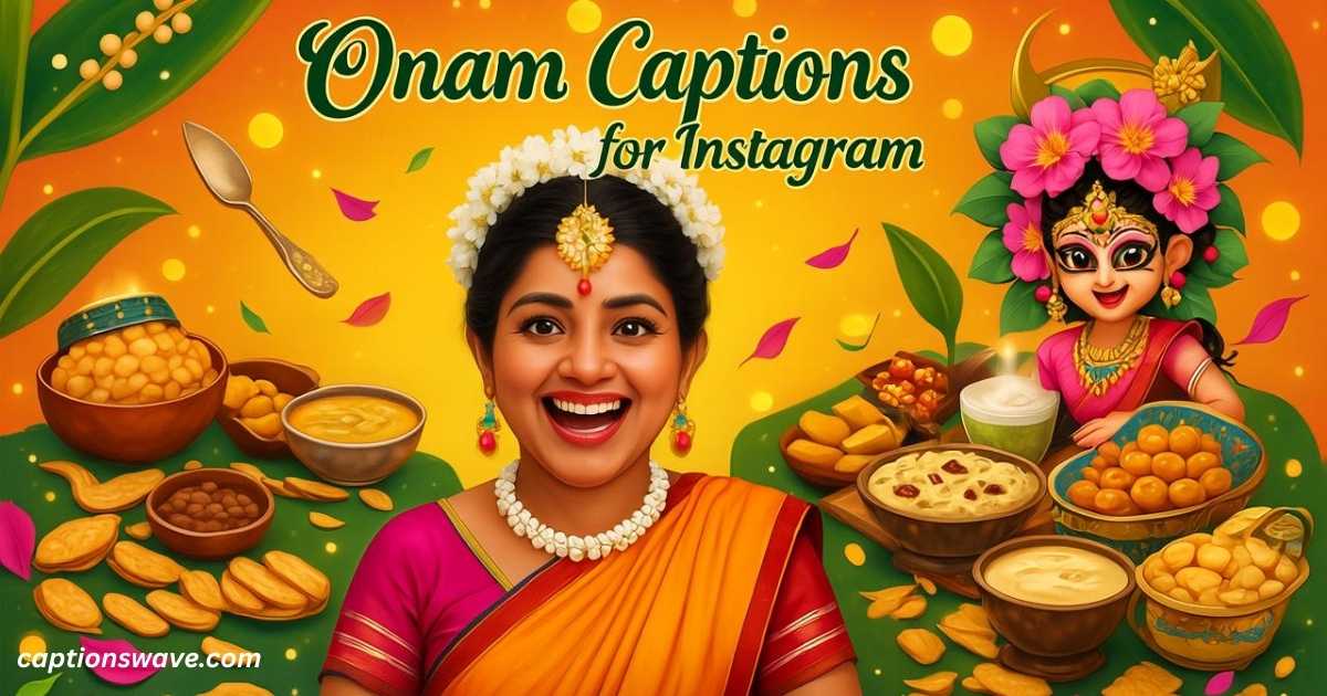 Onam Captions For Instagram