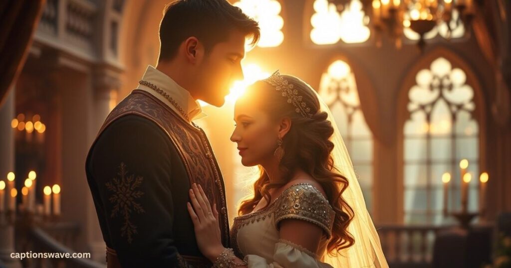 Romantic King Captions to Share with Your Loved One