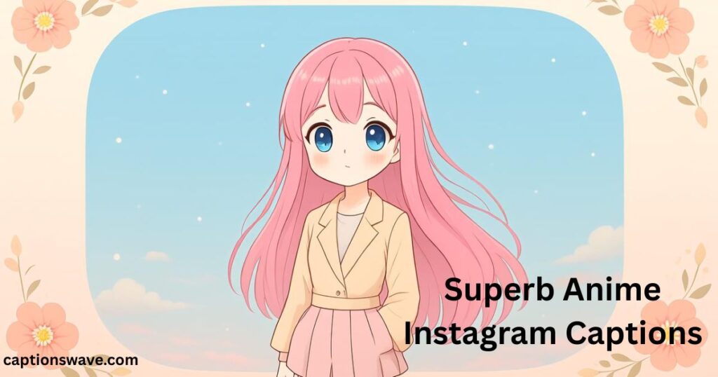 Superb Anime Instagram Captions
