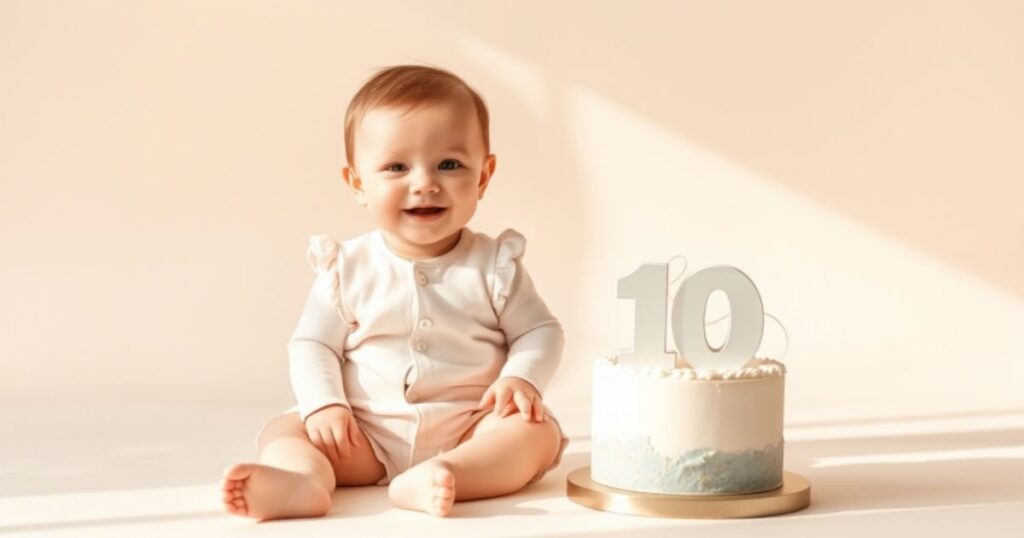 Sweet and Simple Captions for a 10 Month Birthday