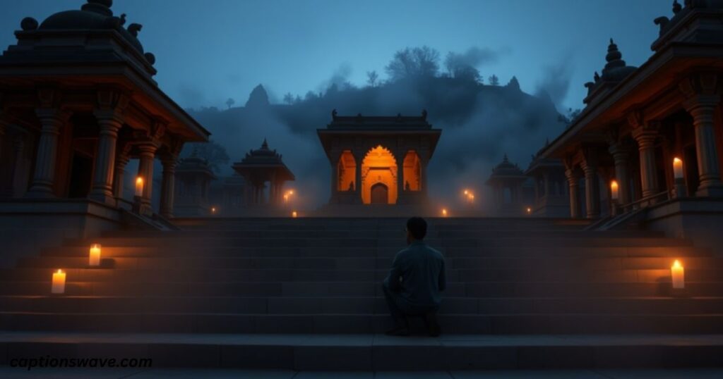 Thought-Provoking Temple Captions for Deep Reflections