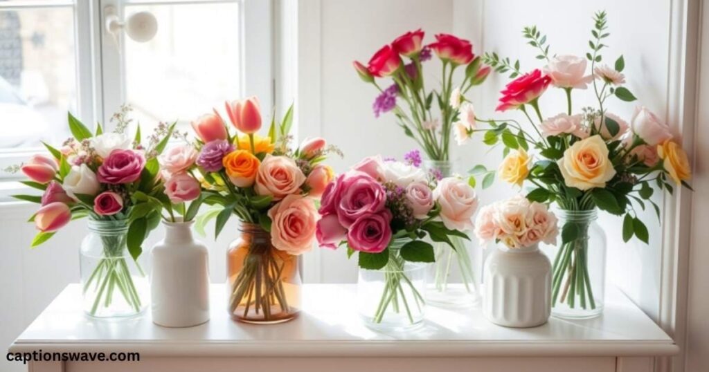 XIII. Captions to Showcase Your Floral Arrangements