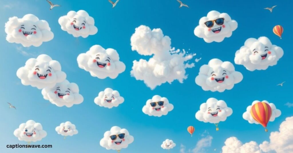 XIII. Fun Cloud Captions to Engage Your Followers